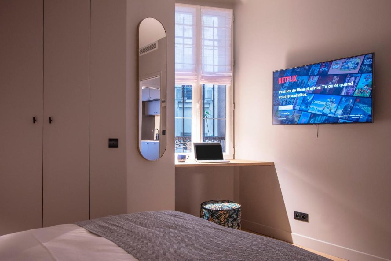 Guestready - Chic & Fully-Equipped Apartment In Le Marais Parijs Buitenkant foto